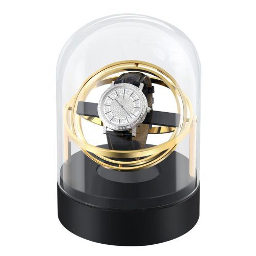 Watch Winder for Automatic Watches Box Gold (Without Watch)