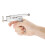 Stainless Steel Ear Piercing Gun Tool with Marker Pen Mirror 4
