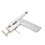 Stainless Steel Ear Piercing Gun Tool with Marker Pen Mirror 12