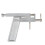 Stainless Steel Ear Piercing Gun Tool with Marker Pen Mirror 9