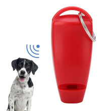 Klicker-Pfeife für Welpen, 2-in-1, rot, 7,5  3,5  2 cm