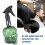 Skull Haarsprayflasche 500ml grünes ABS nachfüllbar 10