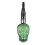 Skull Haarsprayflasche 500ml grünes ABS nachfüllbar 2