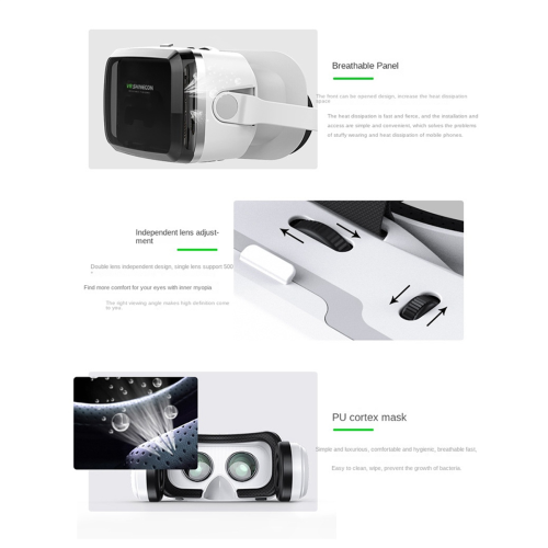 VR-oortelefoon-editie Smartphone Cinema 3D-bril Virtueel