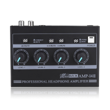 Amplificatore per cuffie professionale a 4 canali AMP‑I4Ⅱ con spina UE