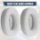 Replacement Ear Pads for E65BTNC, Headphones Ear Cushions Gray 4