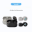 Cuffie antirumore in memory foam per cuffie Bluetooth -1000XM4 Grigio-M 4