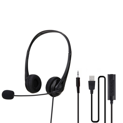 USB Headset with Volume Control, for Online Conference Online Classes 2