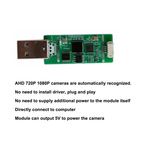 AHD USB:hen -kaappaussignaalin AHD Type-C -moduuli Androidille (B) 1