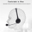 Double Headset Exam Wired Headset Operator Special Computer Hearing,C 1