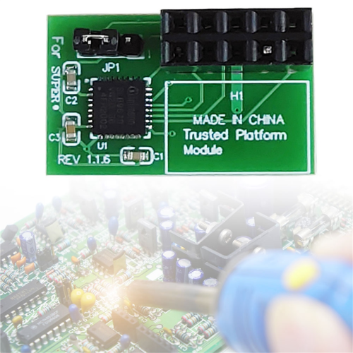 10Pin SPI TPM 2.0 Module for -AOM-TPM-Parallel(B) 2