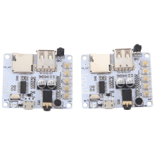 2 st Bluetooth-ljudmottagarmodul trådlös modul
