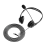 Double Headset Exam Wired Headset Operator Special Computer Hearing,A 7