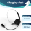 Wireless Bluetooth Headset with Mic, Charging Base 6