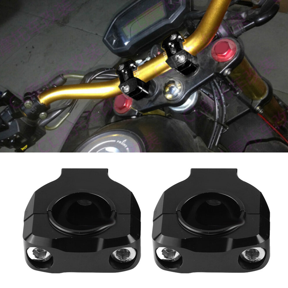 Aluminum Alloy Universal Motorcycle Handlebar Mount Clamp Lifter Bar Riser 28Mm 4601324536044