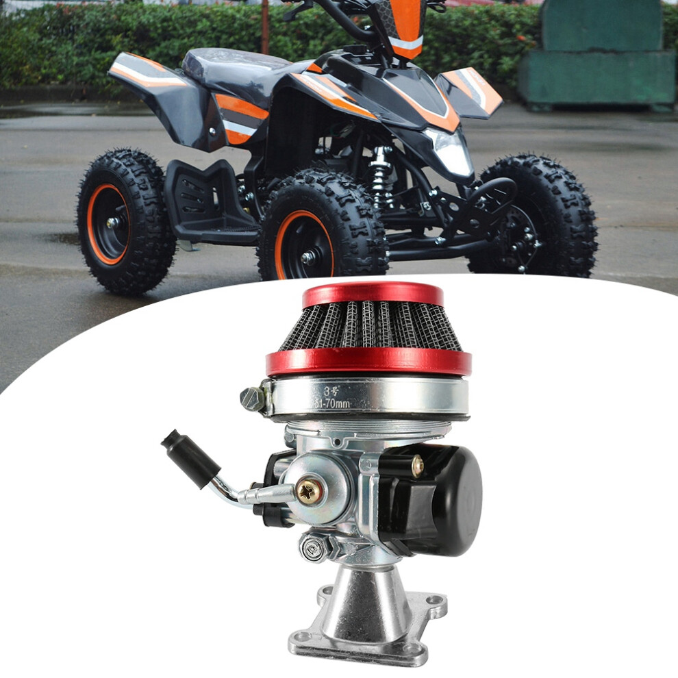 2 Stroke Engine Carburetor Air Filter Accelerator Cable For Pocket Bike Atv 49Cc 4241324536417