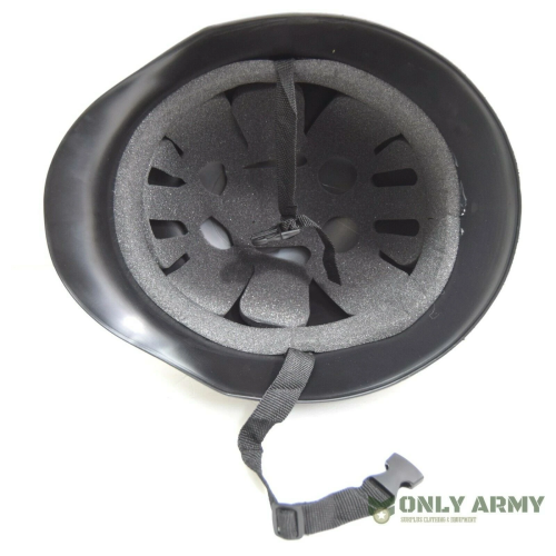 WW2 Black Plastic Helmet WWII Paratrooper Helmet Hat 2