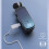 K65 Tie-Clip Retractable Wired Bluetooth Headset in-Ear Blue 3