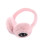 Winter Ear Warm Hoofdtelefoon Draadloos Bluetooth 5.0 Roze 1