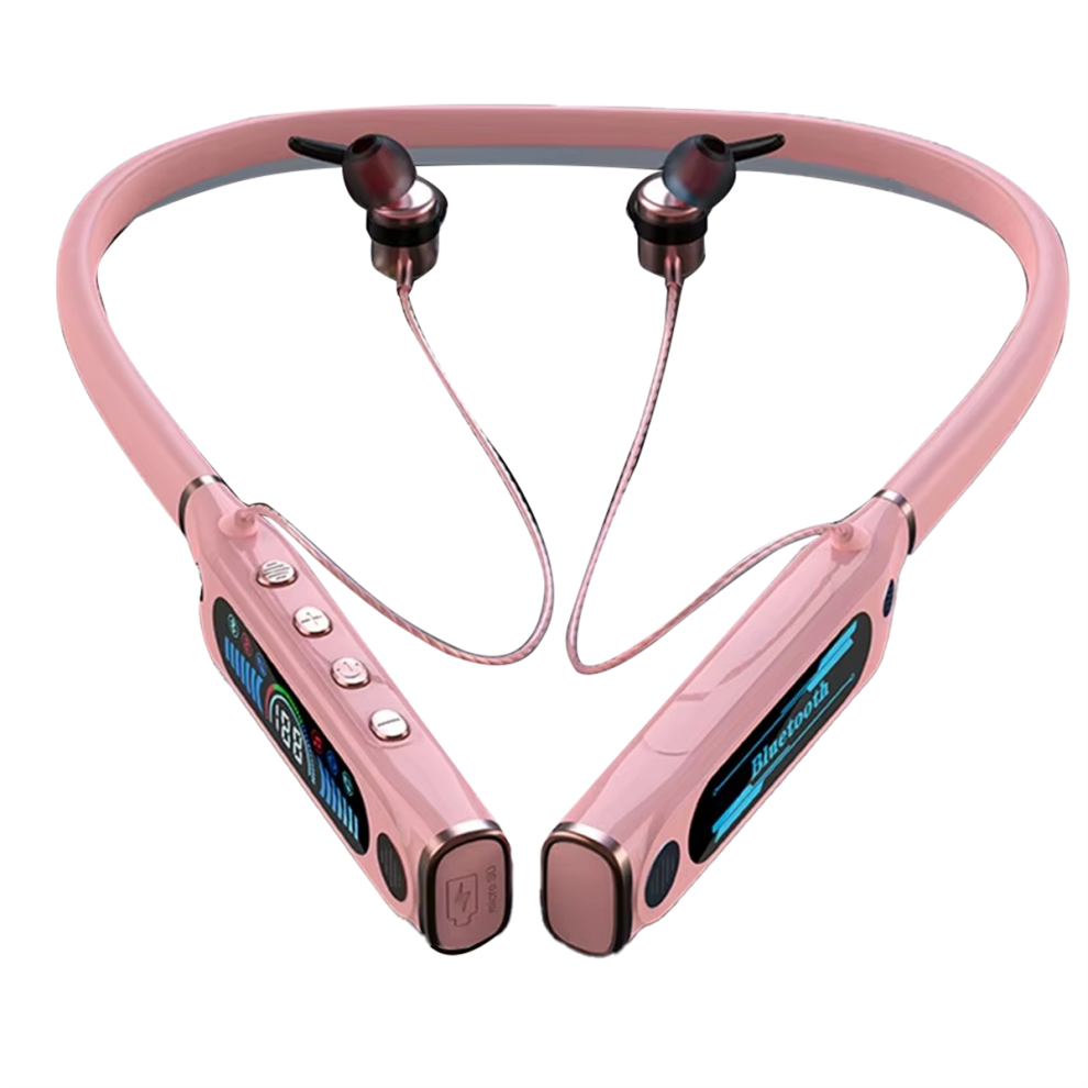 Playback Sports Earphone Bluetooth With Microphon Pink 4853878212930