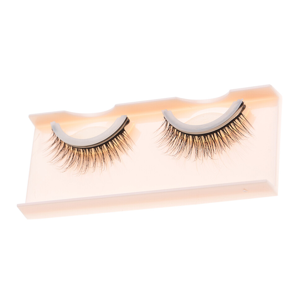 3D Professional Self Adhesive Eyelashes No Stimulation False Eyelashes Extension 10#