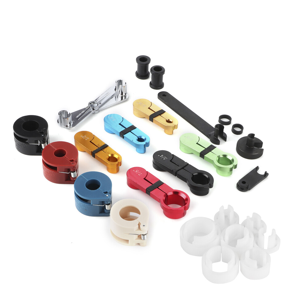 22Pcs/Set Fuel Line Disconnect Tool Air Conditioning Transmission Oil Cooler Remover Set 8781324536582