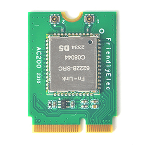 M.2 SDIO WiFi-module AC200 voor R2S Plus 1