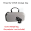 Borsa da viaggio per proiettore portatile con maniglia 2