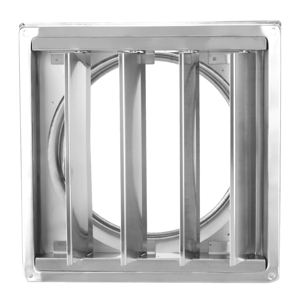 Stainless Steel Air Vent Duct Grill Square Air Outlet Extractor Ventilation Cover 7891324537364