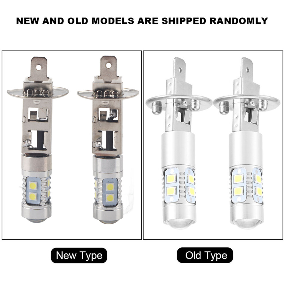 2X H1 6000K Super 3Â5W Led Fog Bulbs Kit Fog Driving White/Light 4091324537477