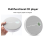 Lettore CD Bluetooth ricaricabile, lettore CD musicale per auto grigio 4