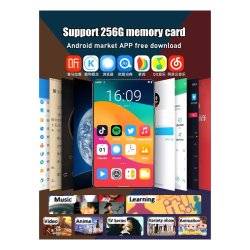 WIFI 5.0-Inch IPS HD Video MP5 MP4 Digital Music Player Bluetooth 1