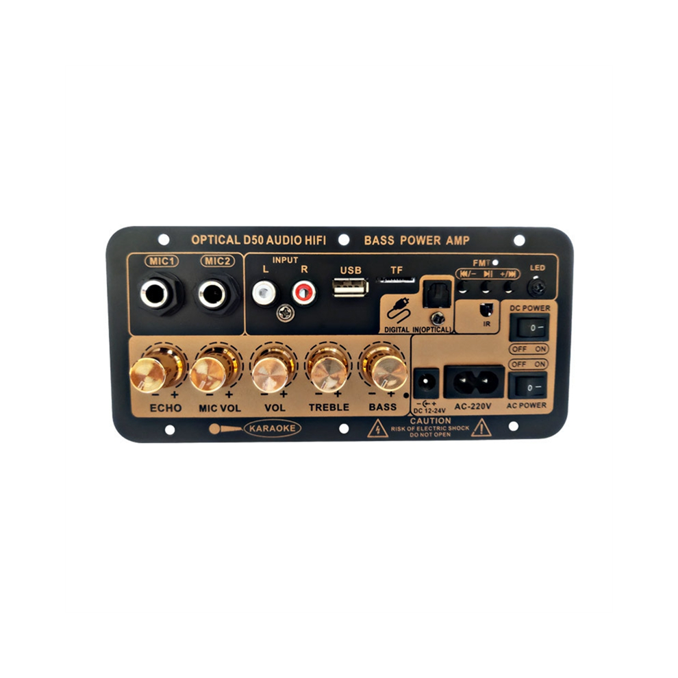 Digital Bluetooth Stereo Amplifier Car Amplifiers Speaker Eu Plug 4851814585339