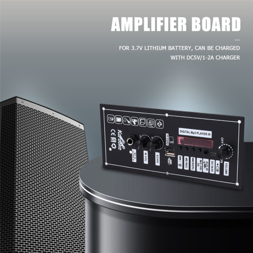 3.7V Amplifier Board Square Dance Speaker Amplifier Support Bluetooth 1