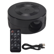 YT200 Praktischer Projektor LED Mobiler Videoprojektor Heimkino
