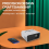Portable Wireless Mulitscreen Projector for Android - EU Plug 2