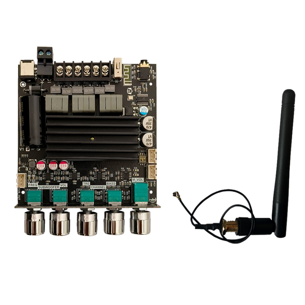 St21 Digital Amplifier Board 2.1 Channel 2X100w+200W Subwoofer 4851814585742