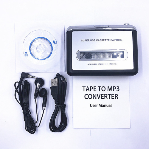 Lecteur de cassettes portable USB, convertisseur audio cassette vers MP3 1