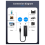 3,5 mm audio-ruisisolator, aardingsinterferentie-eliminator 6