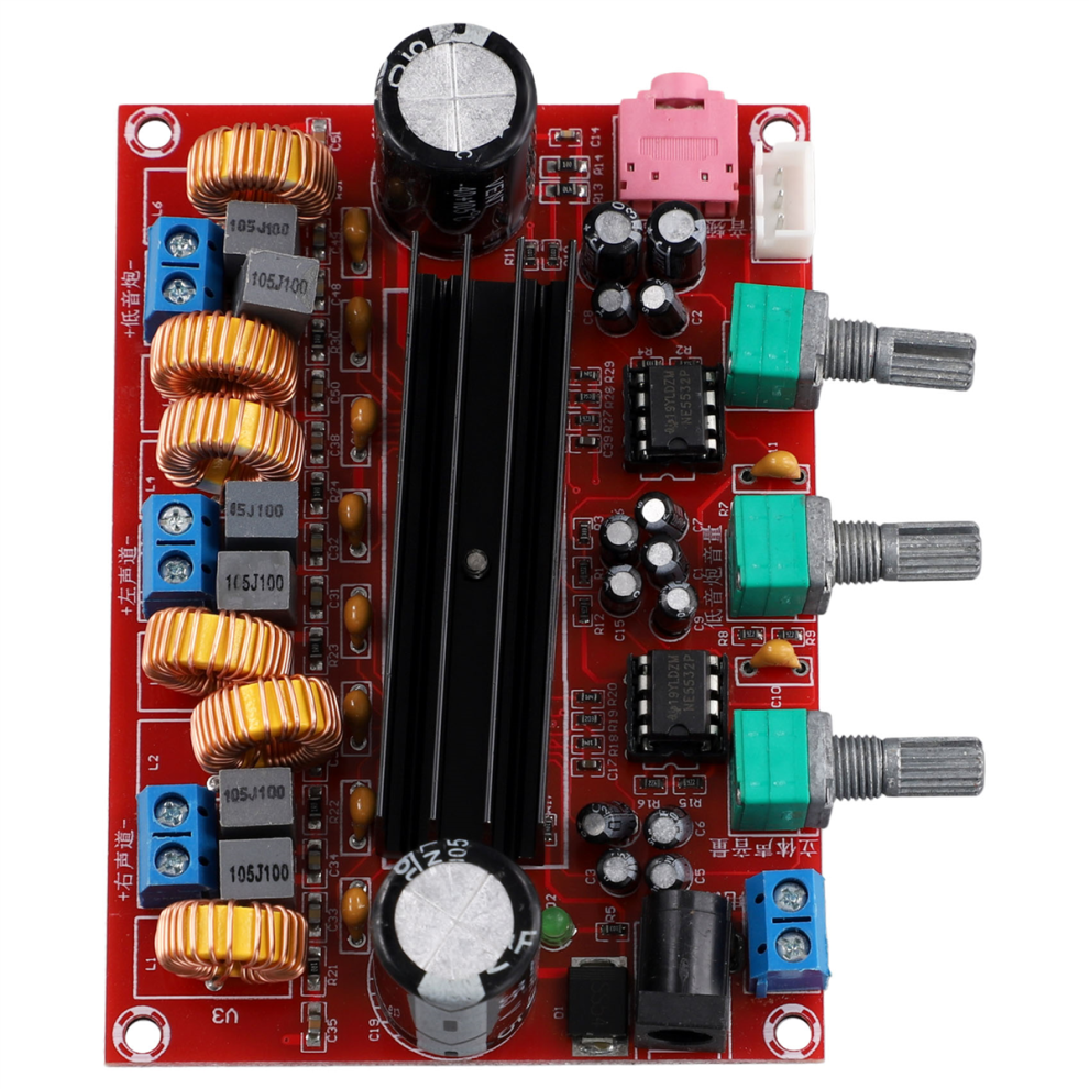 Xh-M139 Audio Amplifier Board 2X50w+100W 2.1Channel Amplifier Modules 4851814586213