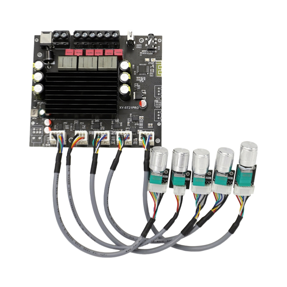 Xy-St21pro Bluetooth Digital Amplifier Board 2.1 Channel 100Wx2+200W 4851814586237