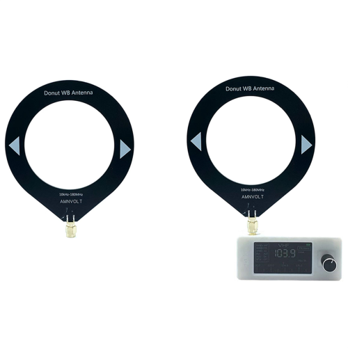 SI4732 Mini Radio Receiver 9.9KHz-181MHz+2XLoop Antenna A