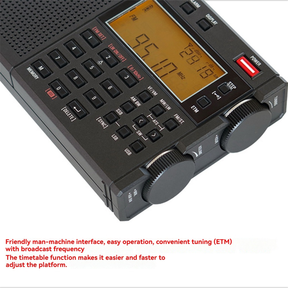 PL-330 Full Band Radio,FM Stereo,LW/MW/SW SSB Receiver