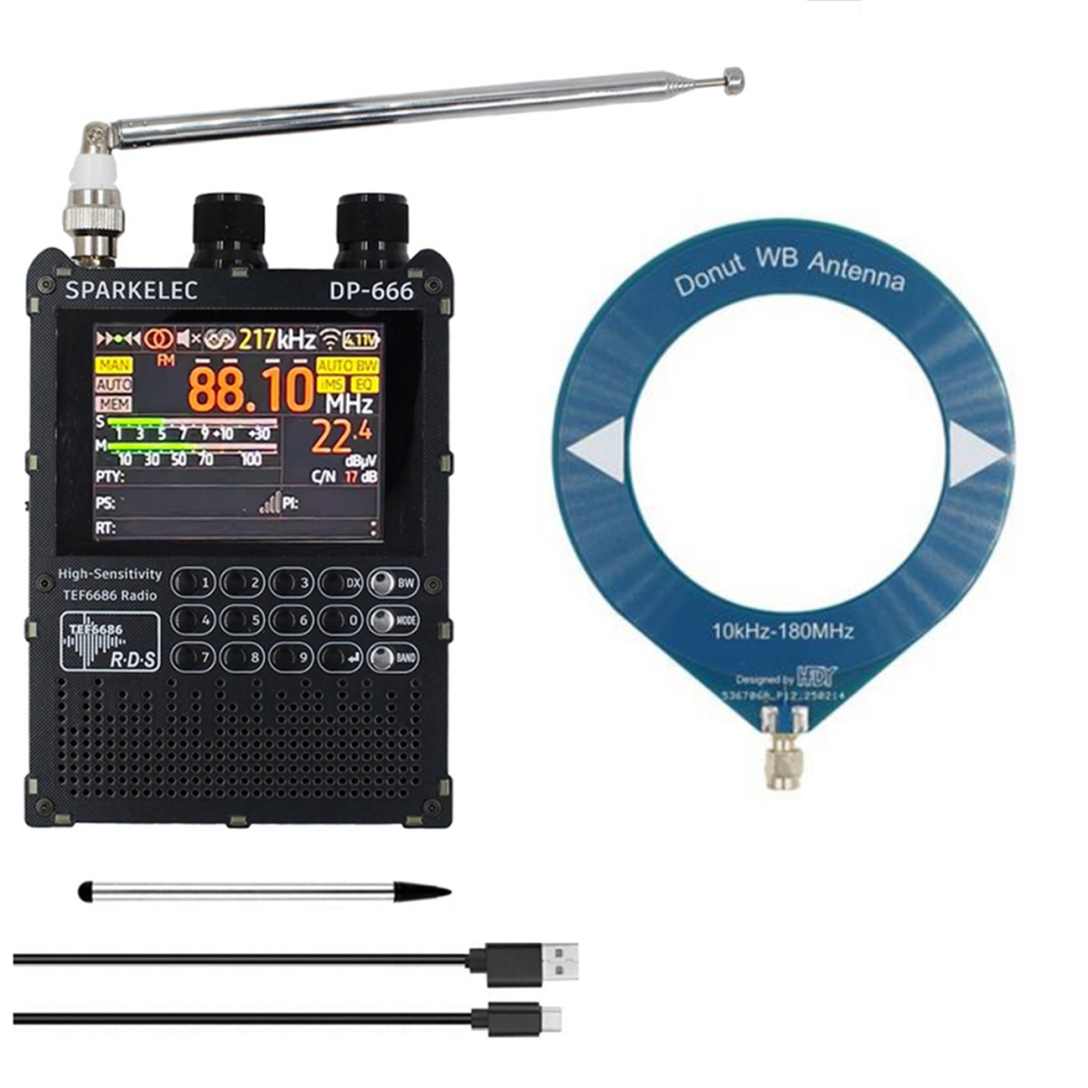 Tef6686 Full Band Radio High Sensitivity Radio With Antenna 4851814587869
