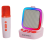 B156 Bluetooth Speaker Karaoke Audio Microphone,Pink A 5