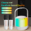 Altoparlante Bluetooth 5.3 con luce RGB e doppio microfono wireless 4