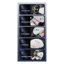 Slimme robot Bluetooth-luidspreker AI interactief speelgoed, B