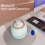 Caixa de som Bluetooth com luzes, para decoração de quarto kawaii, presentes de aniversário. 2