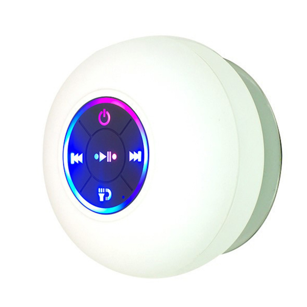 Portable Waterproof Bluetooth Shower Speaker With Suction Cup 4851814592733