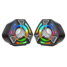 USB-Kabelgebundener Computerlautsprecher, Multimedia-Subwoofer, Desktop-Gaming-Lautsprecher